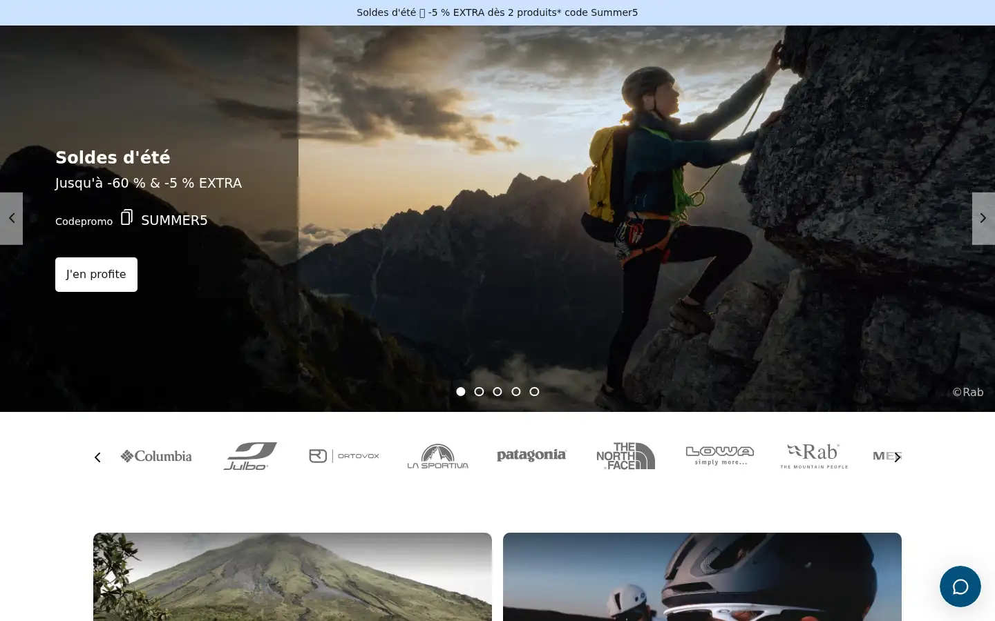 Screenshot of hardloop.fr