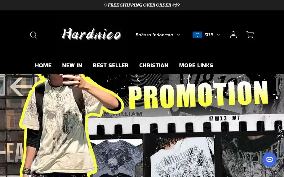 Screenshot of hardnico.com