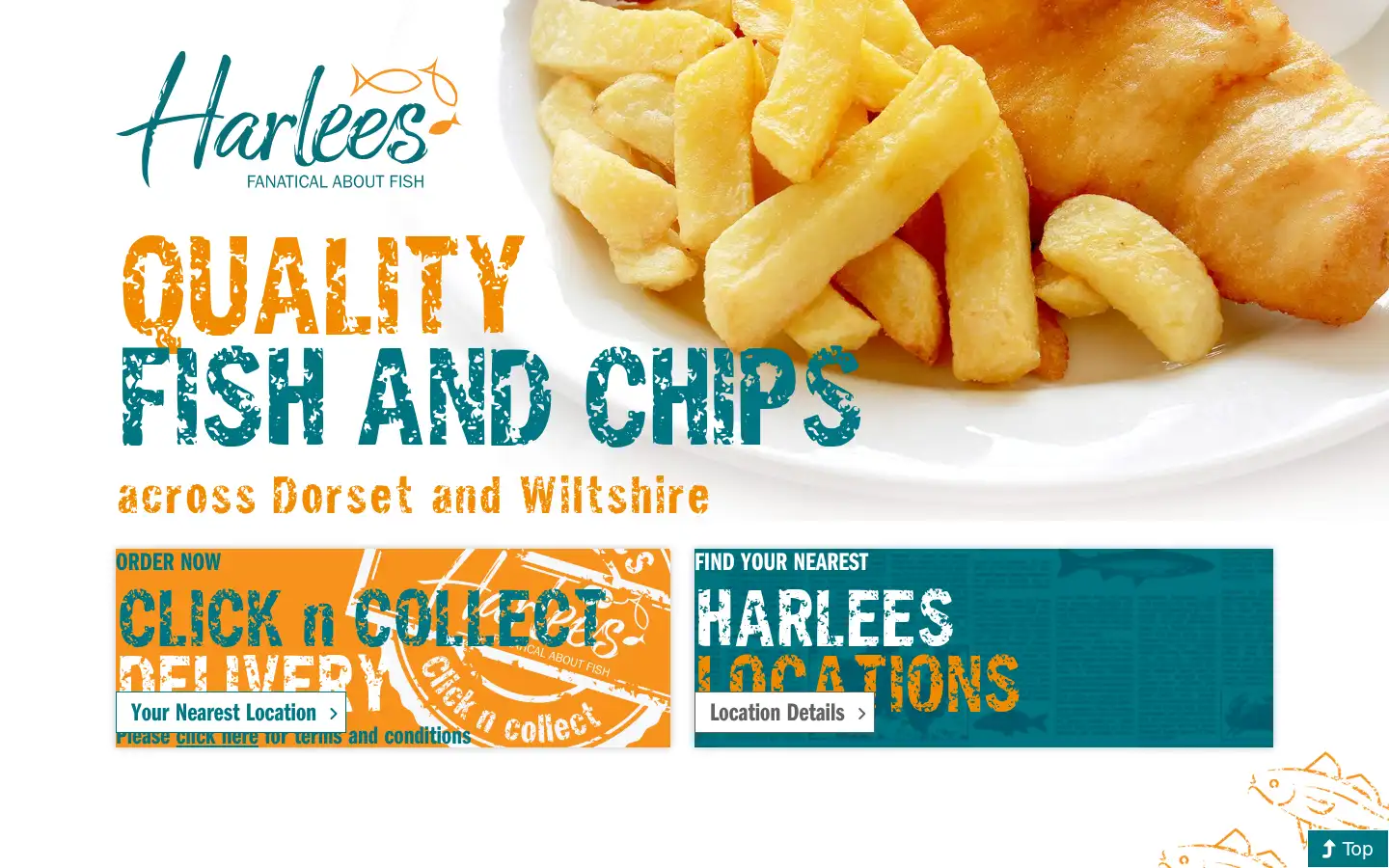Screenshot of harlees.co.uk