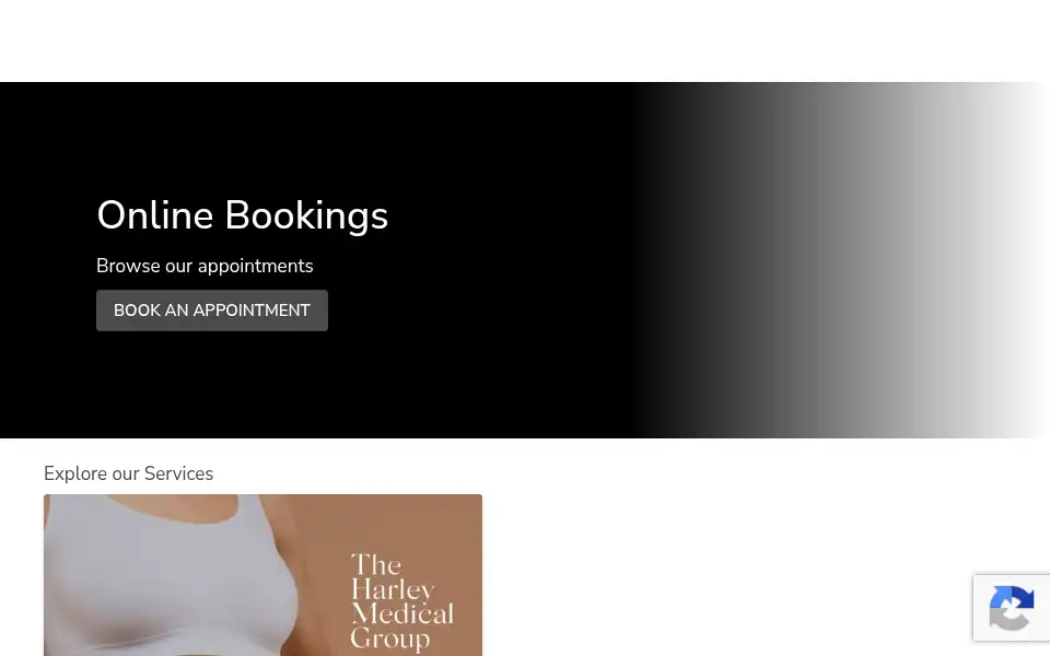 Screenshot of harleymedical.co.uk