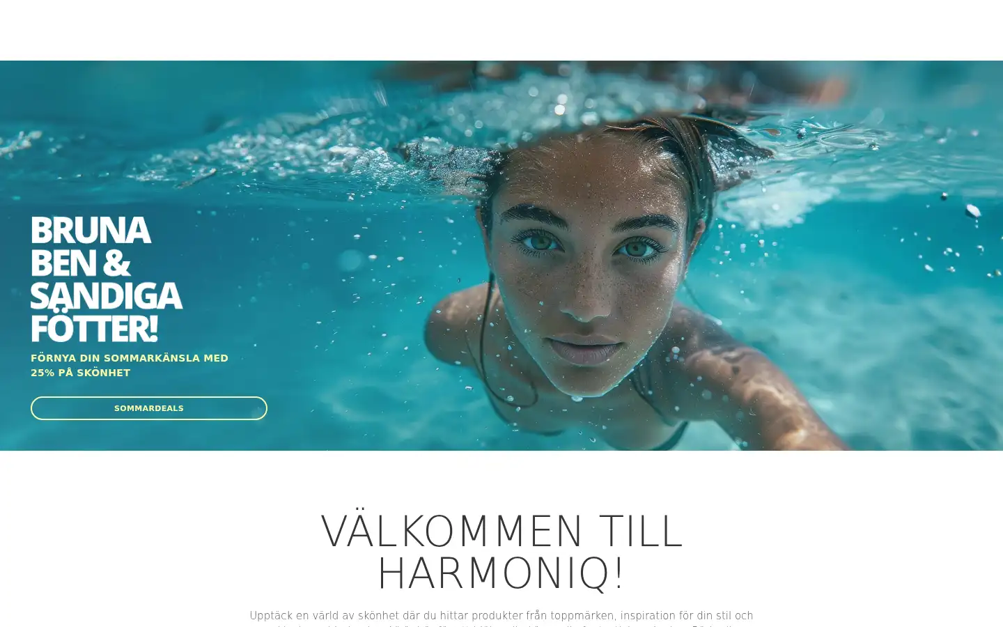 Screenshot of harmoniq.se