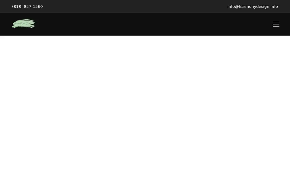 Screenshot of harmonydesign.info