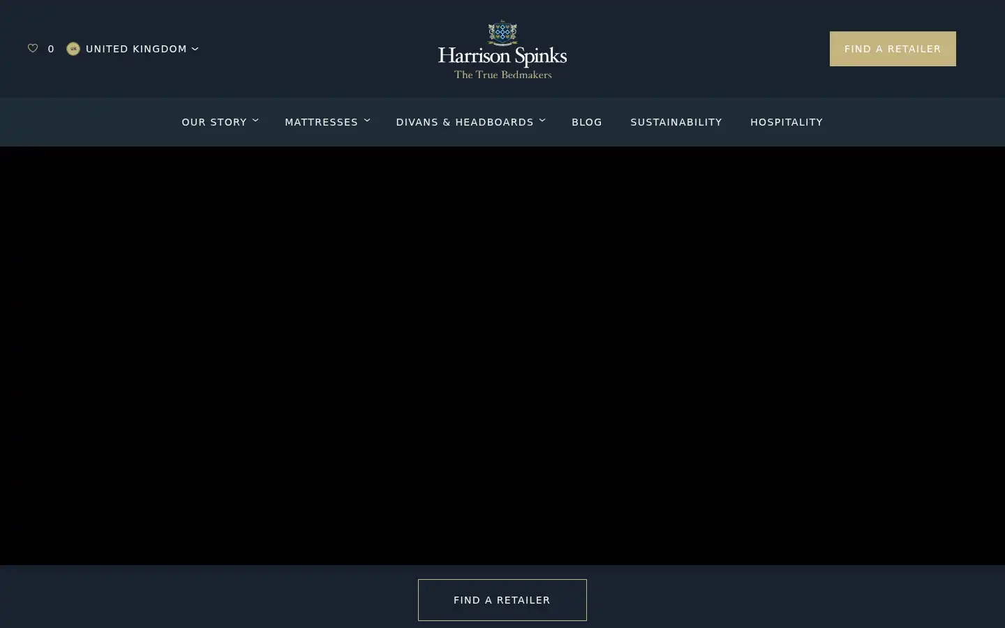 Screenshot of harrisonspinks.co.uk