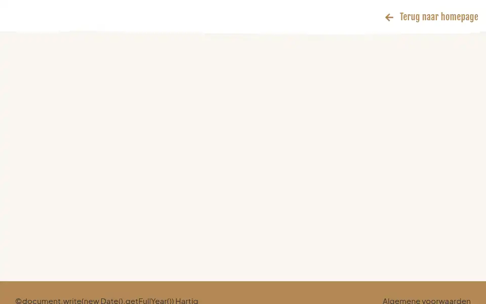 Screenshot of hartig.nl