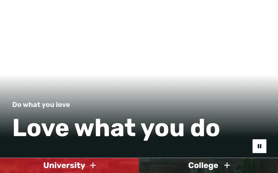 Screenshot of hartpury.ac.uk
