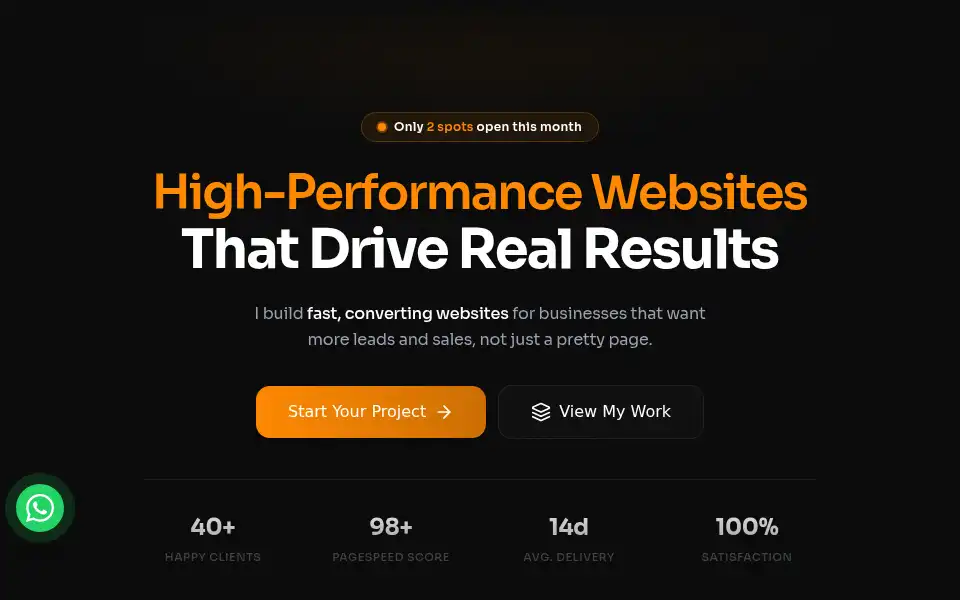 Screenshot of haseebbuilds.co
