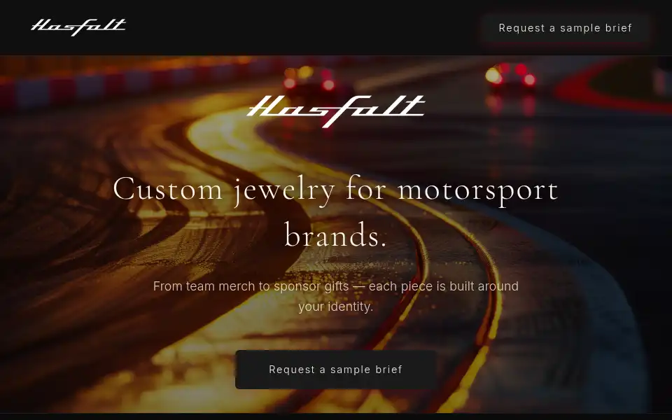 Screenshot of hasfalt.com