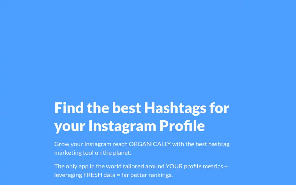 Screenshot of hashtagfox.com
