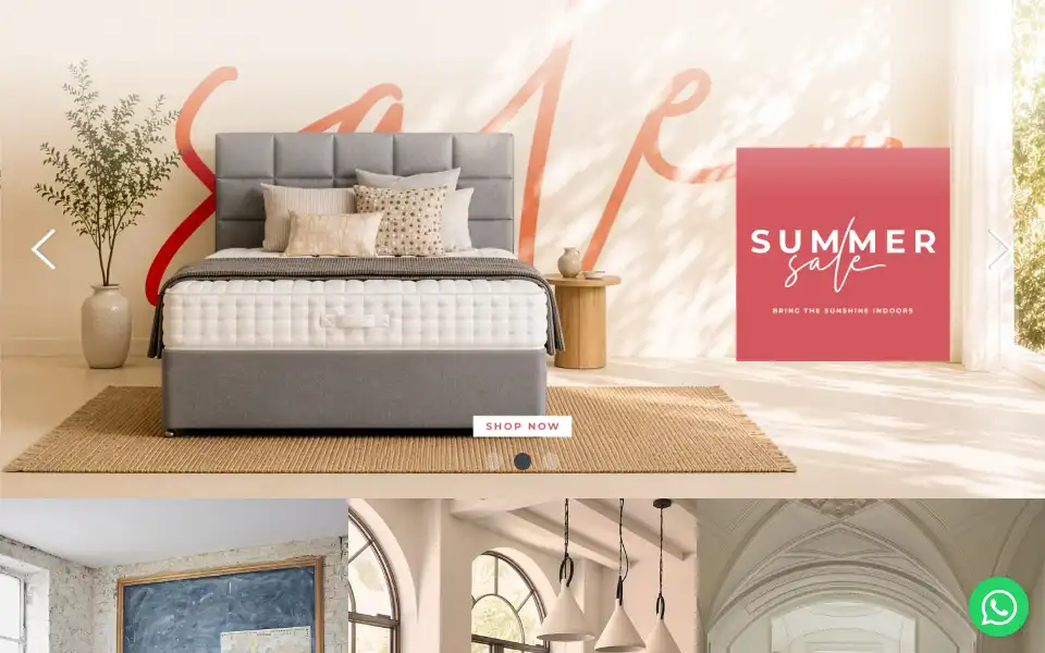 Screenshot of haskinsfurniture.co.uk