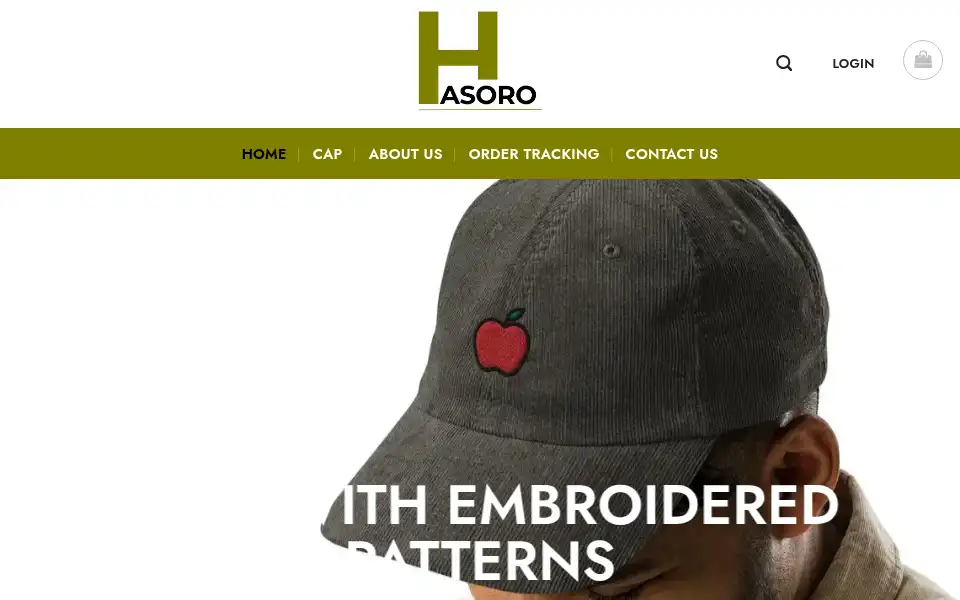 Screenshot of hasoro.com
