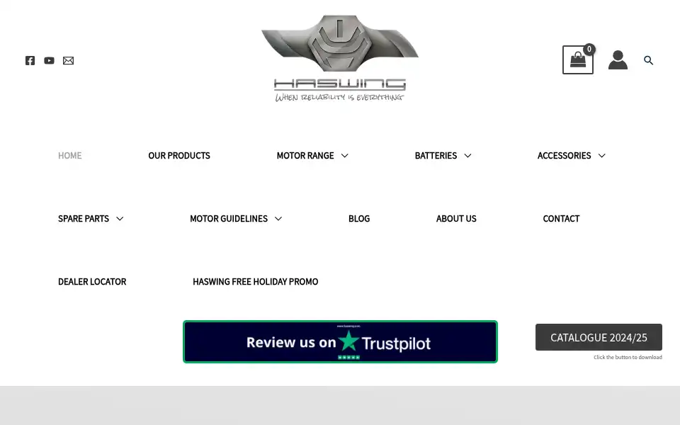 Screenshot of haswing.com.au