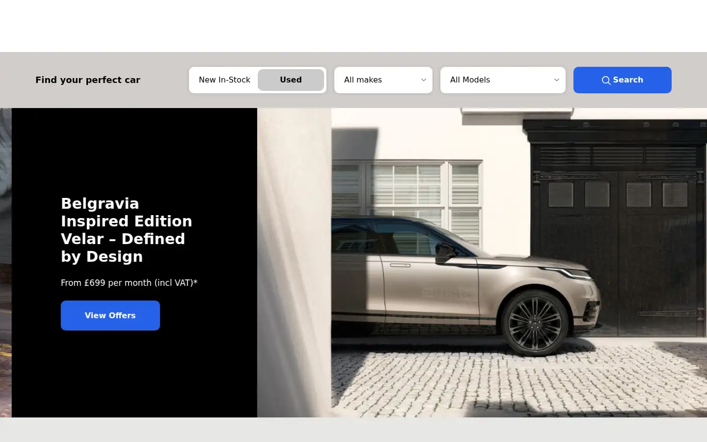Screenshot of hatfields.co.uk