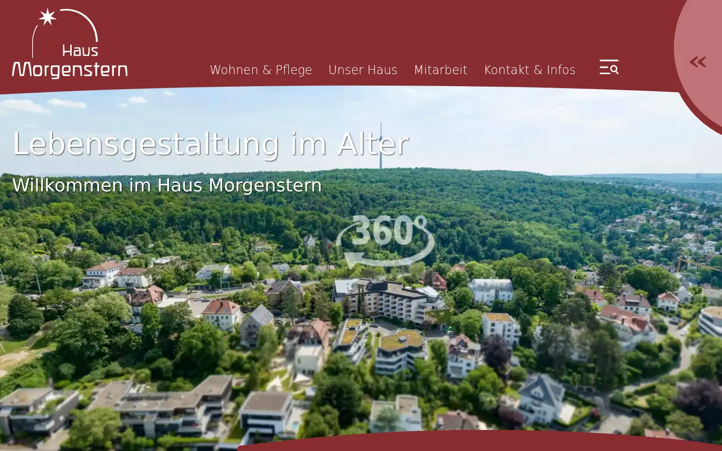 Screenshot of haus-morgenstern.de