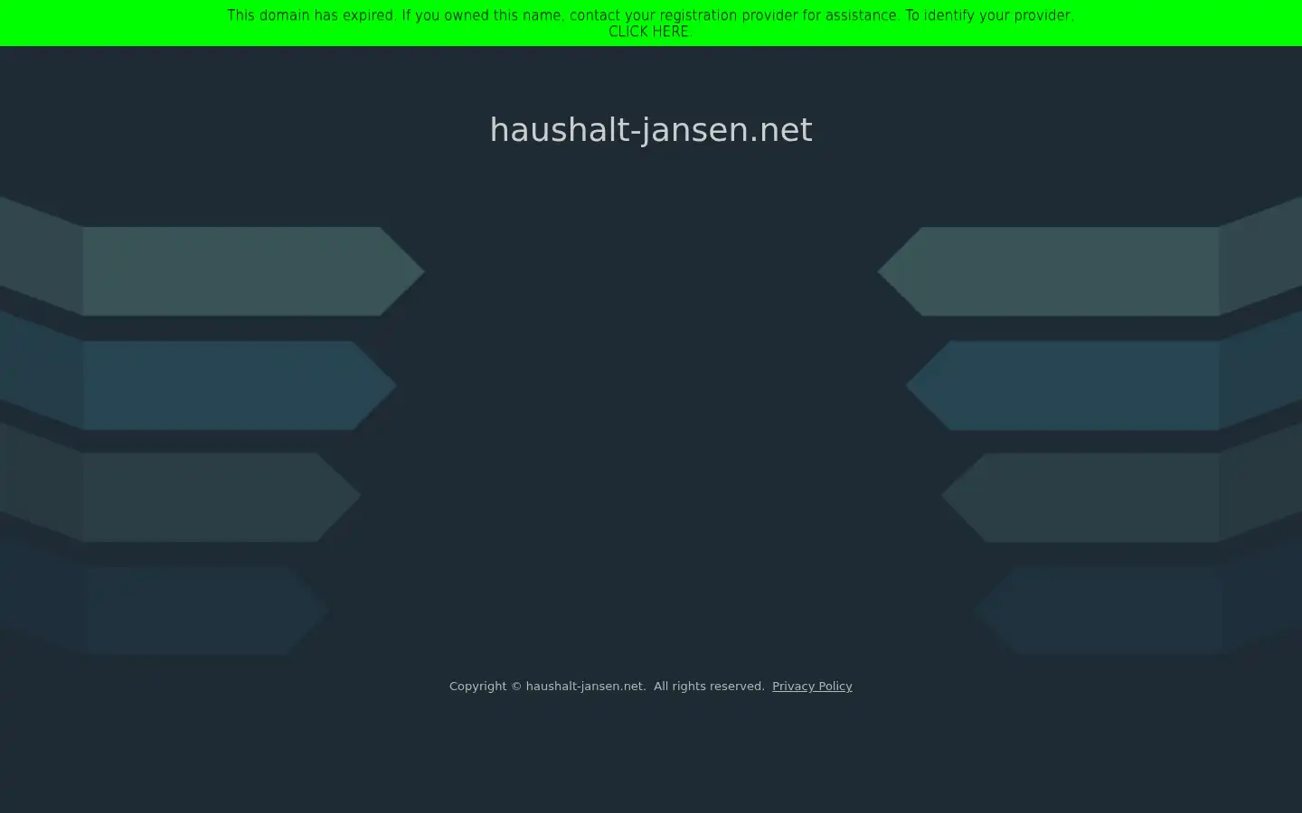 Screenshot of haushalt-jansen.net