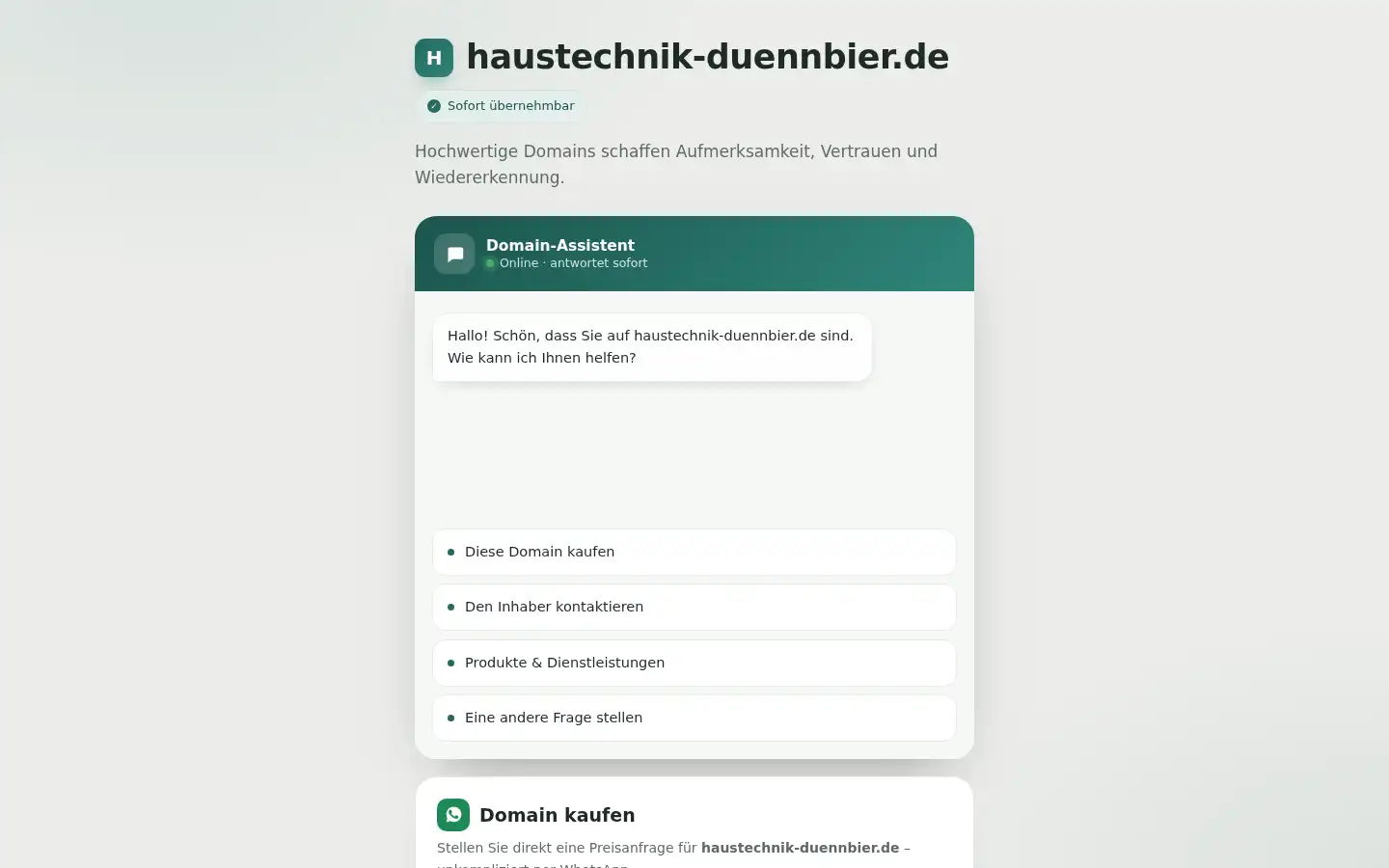 Screenshot of haustechnik-duennbier.de