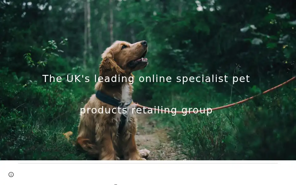 Screenshot of havelins-petcare.co.uk
