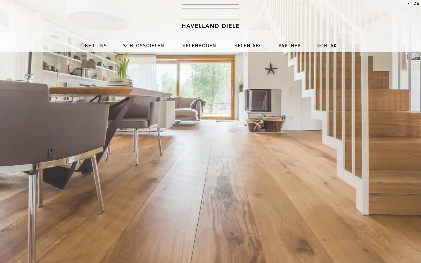 Screenshot of havelland-diele.de