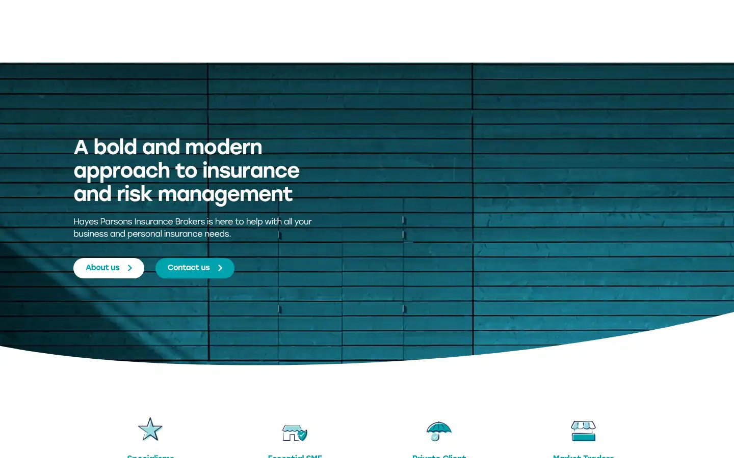 Screenshot of hayesparsons.co.uk