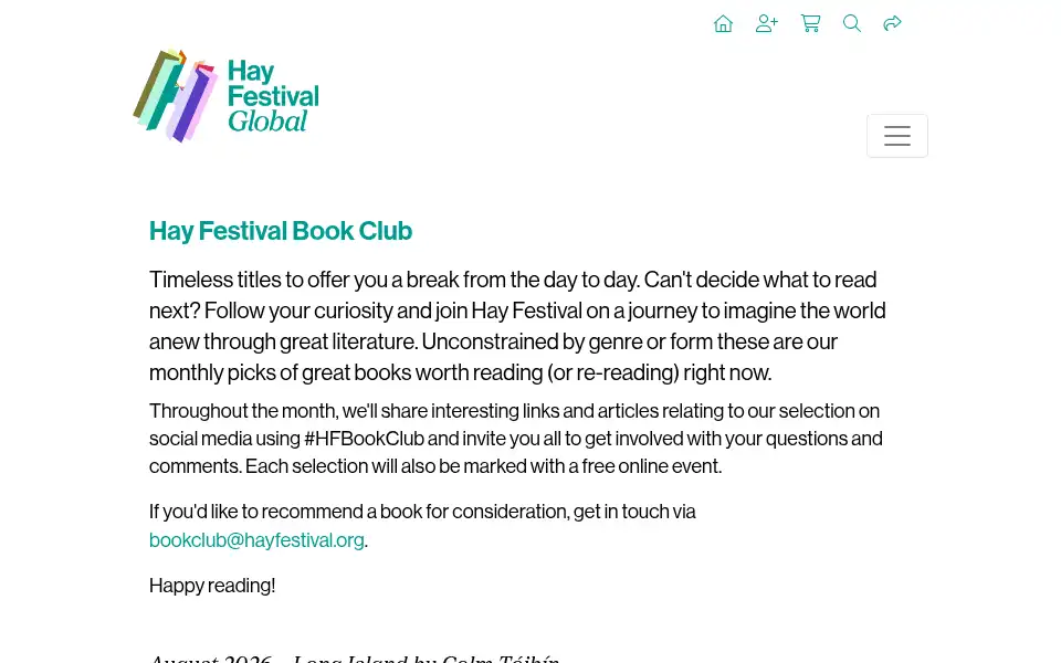 Screenshot of hayfestival.com