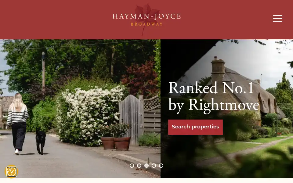 Screenshot of haymanjoycebroadway.co.uk