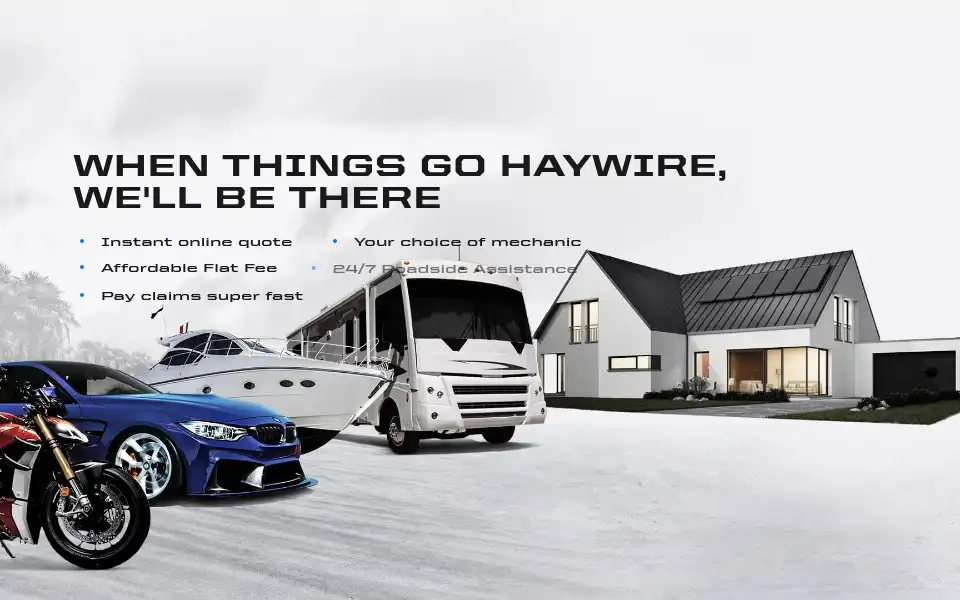 Screenshot of haywireprotection.com