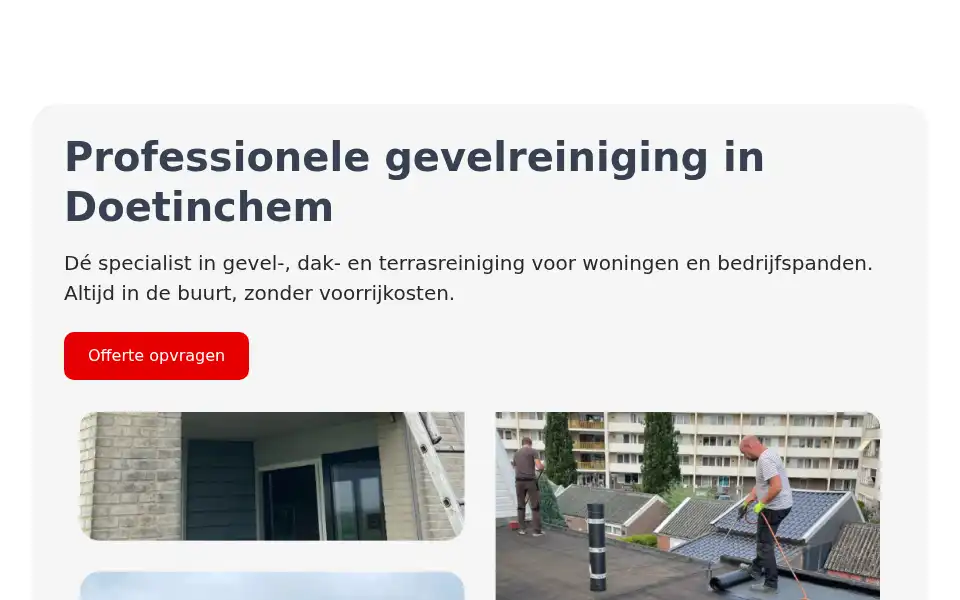 Screenshot of hb-reinigingstechnieken.nl