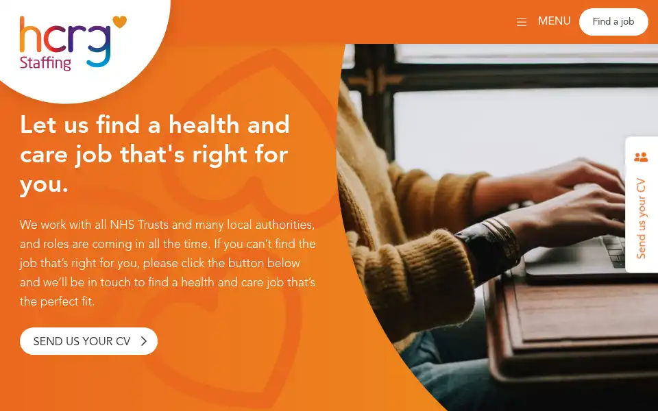 Screenshot of hcrgworkforce.com