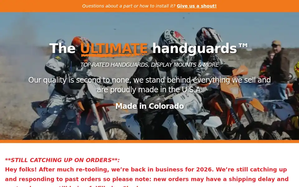 Screenshot of hdboffroad.com