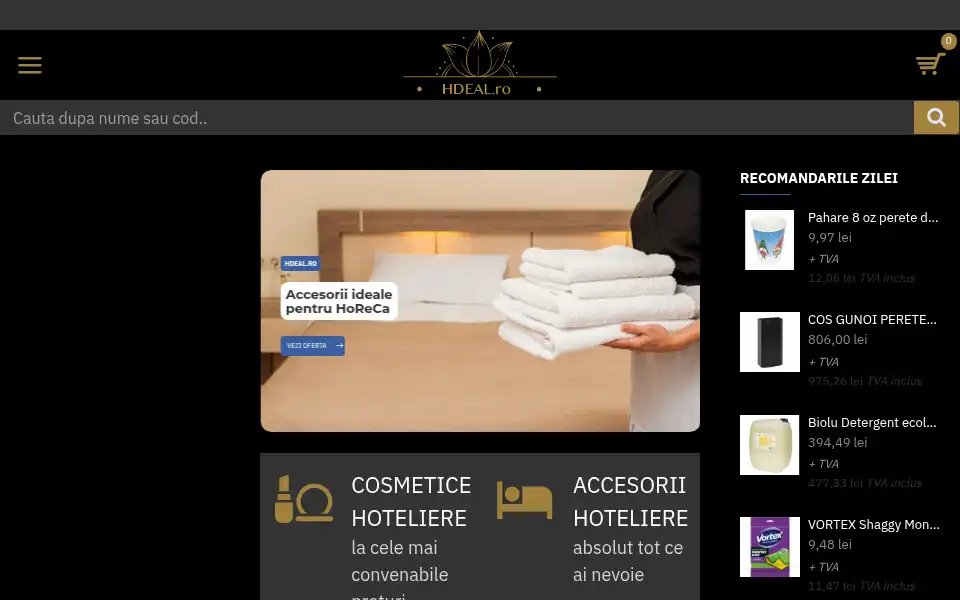 Screenshot of hdeal.ro