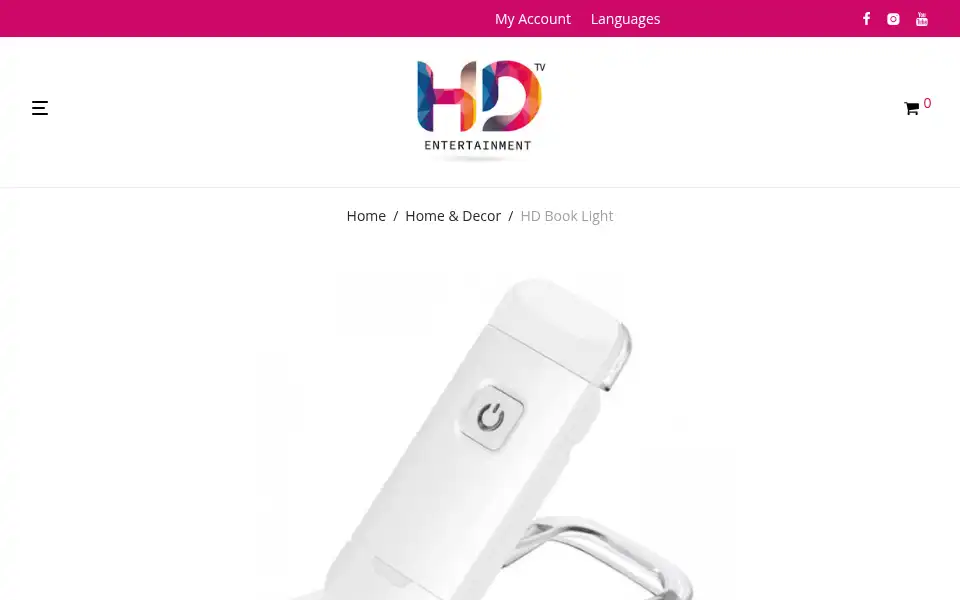 Screenshot of hdtventertainment.co.uk