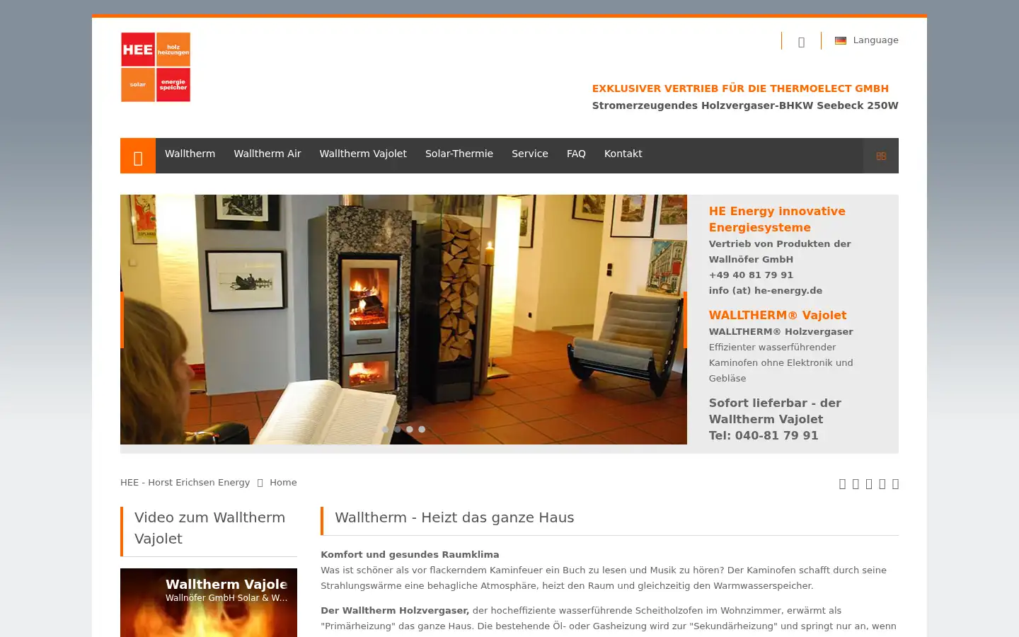 Screenshot of he-energy.de