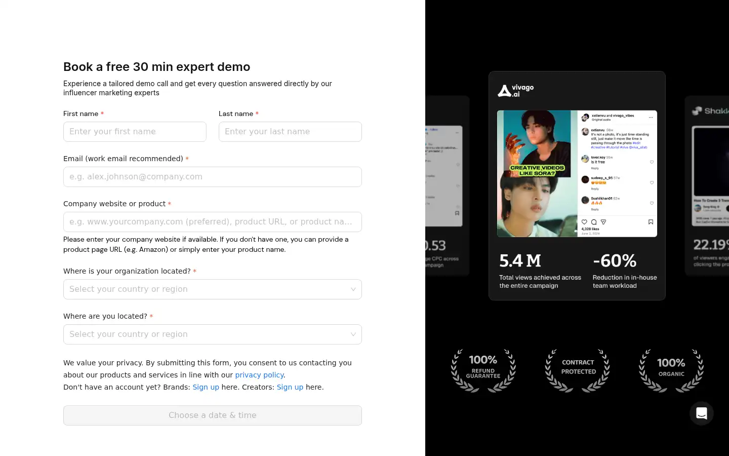 Screenshot of headai.io