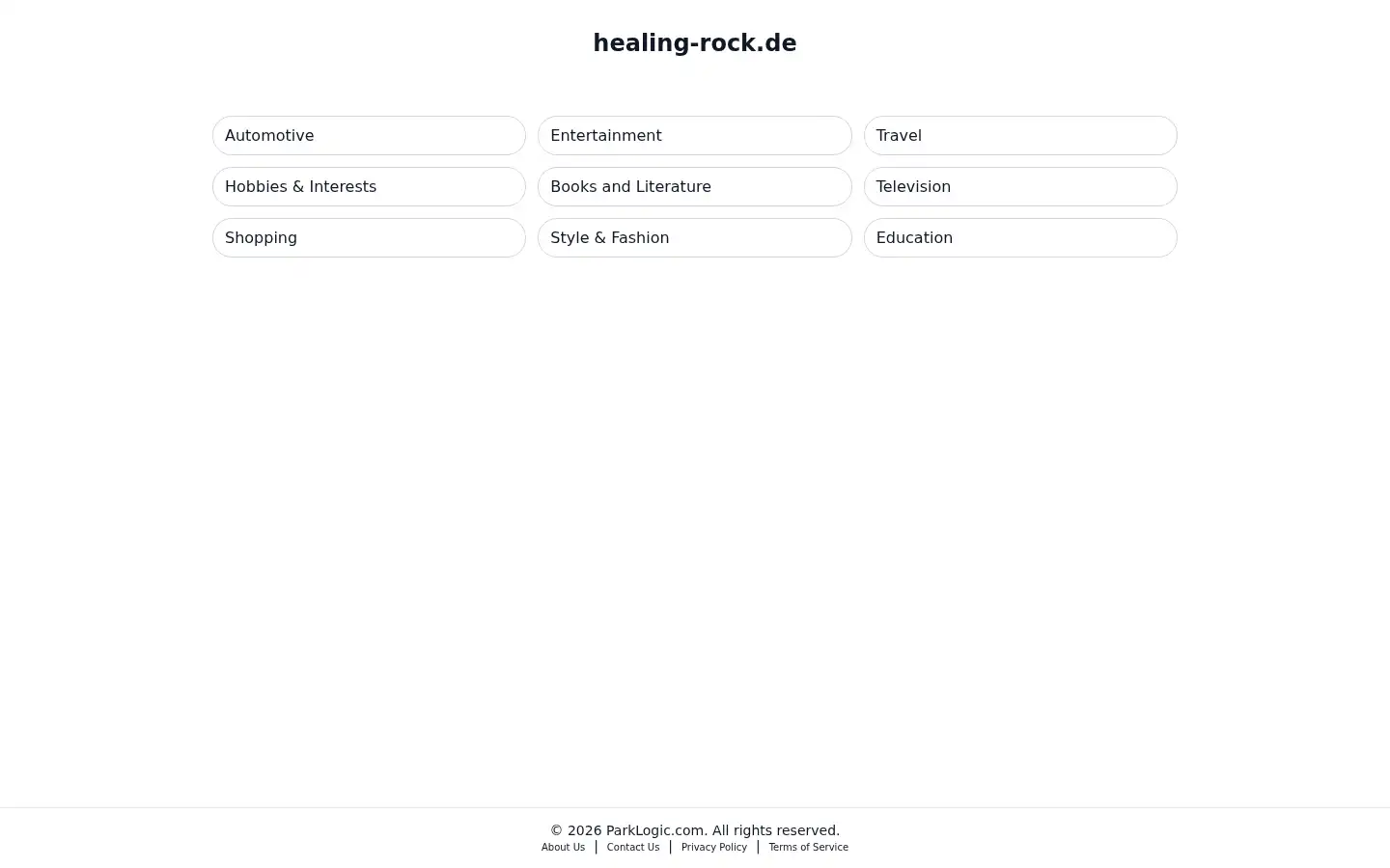 Screenshot of healing-rock.de