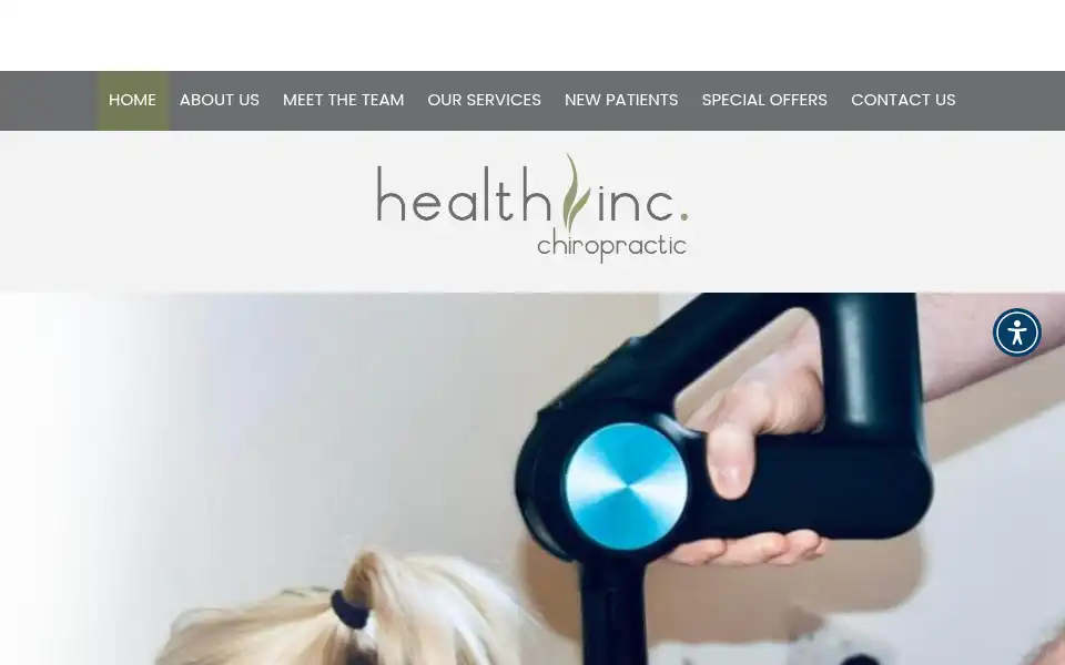 Screenshot of health-inc.co.uk