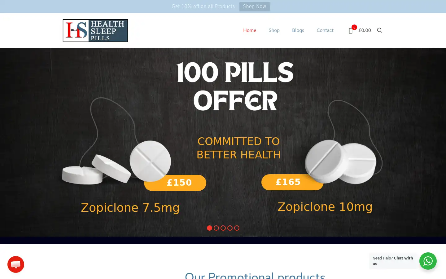 Screenshot of health-sleeps.com