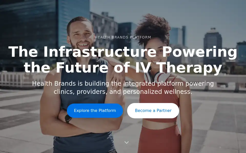 Screenshot of healthbrands.co