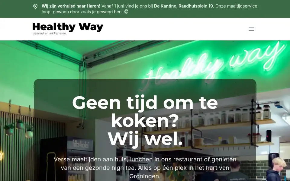 Screenshot of healthy-way.nl
