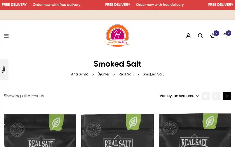 Screenshot of healthyhab.co.uk