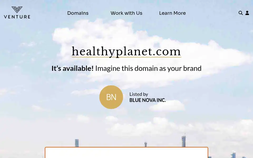 Screenshot of healthyplanet.com