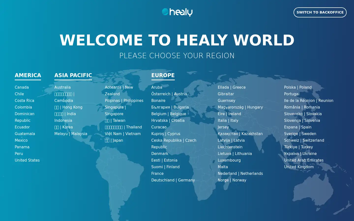 Screenshot of healyworld.net