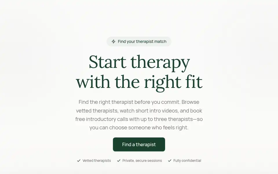 Screenshot of heard.care