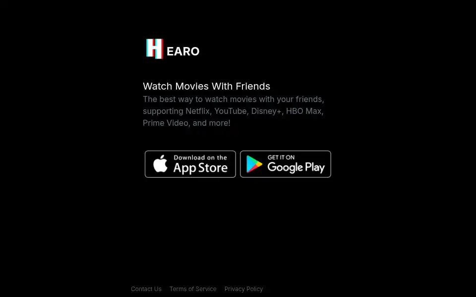 Screenshot of hearo.live