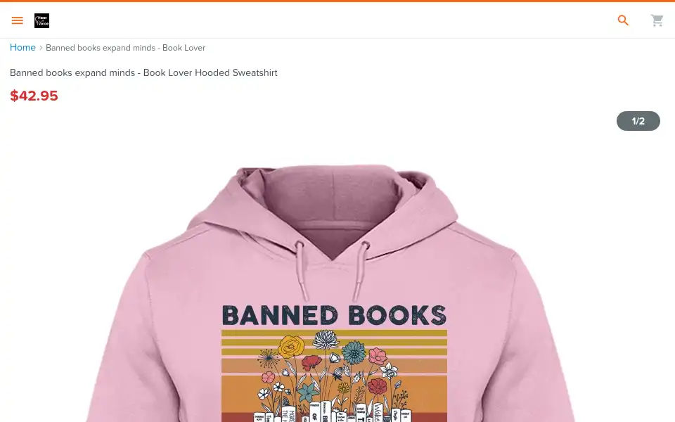 Screenshot of hearourvoicestore.com