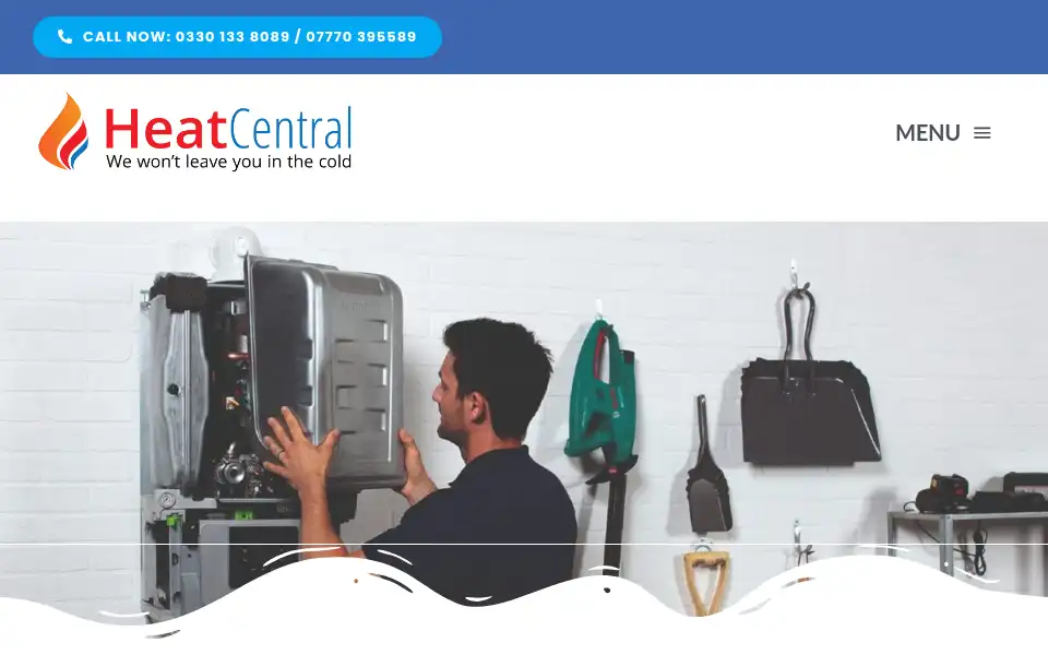 Screenshot of heatcentralgas.co.uk