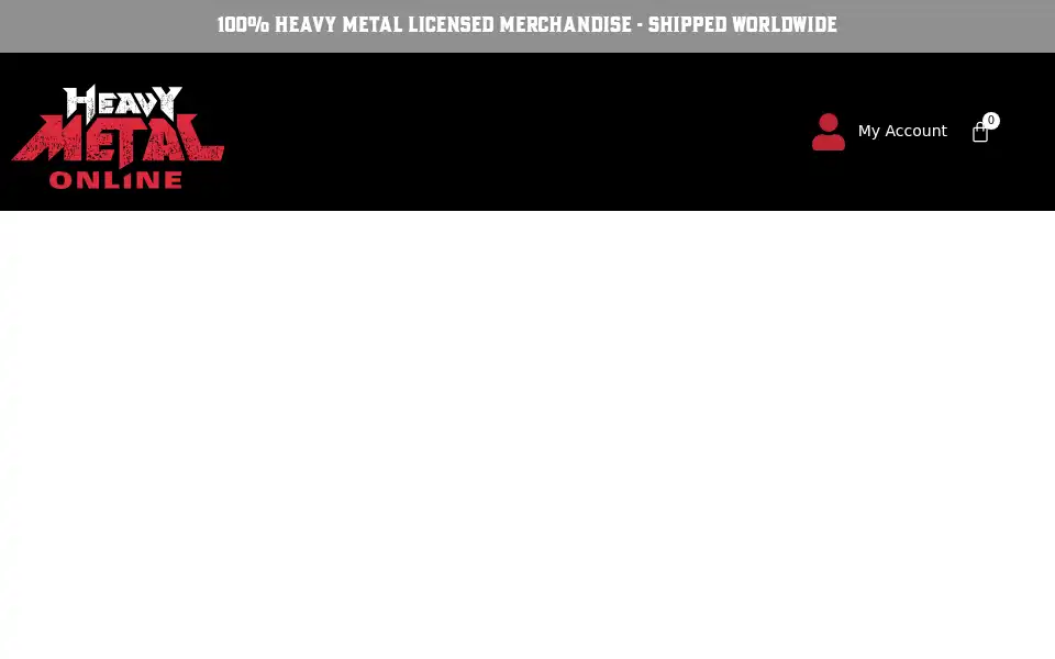 Screenshot of heavymetalonline.co.uk