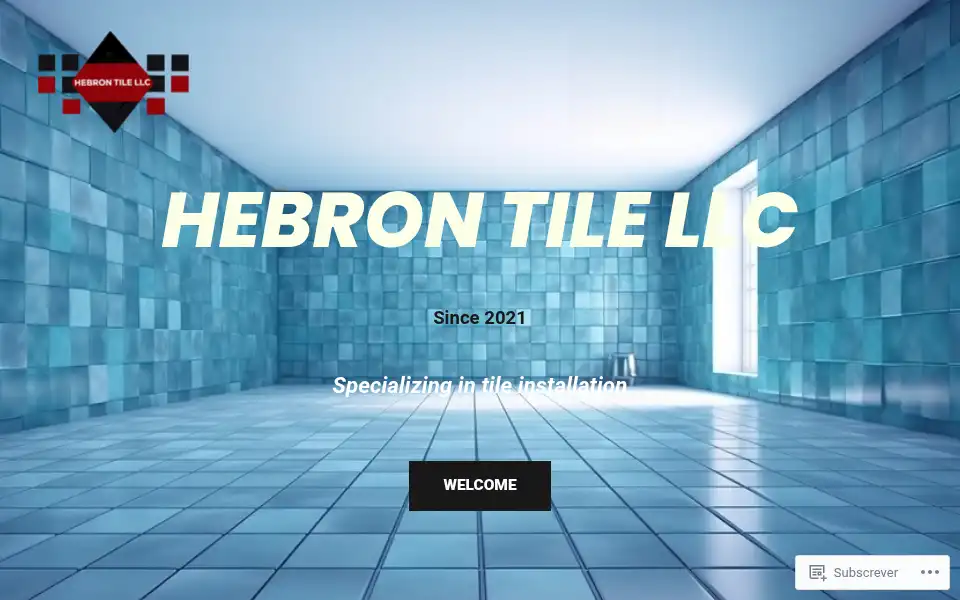 Screenshot of hebrontilellc.com