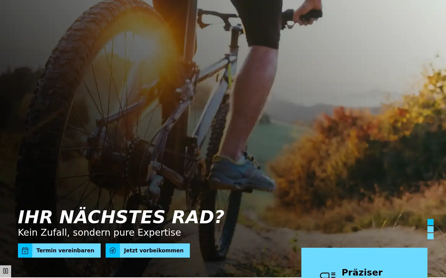 Screenshot of heckhuis-bikes.de