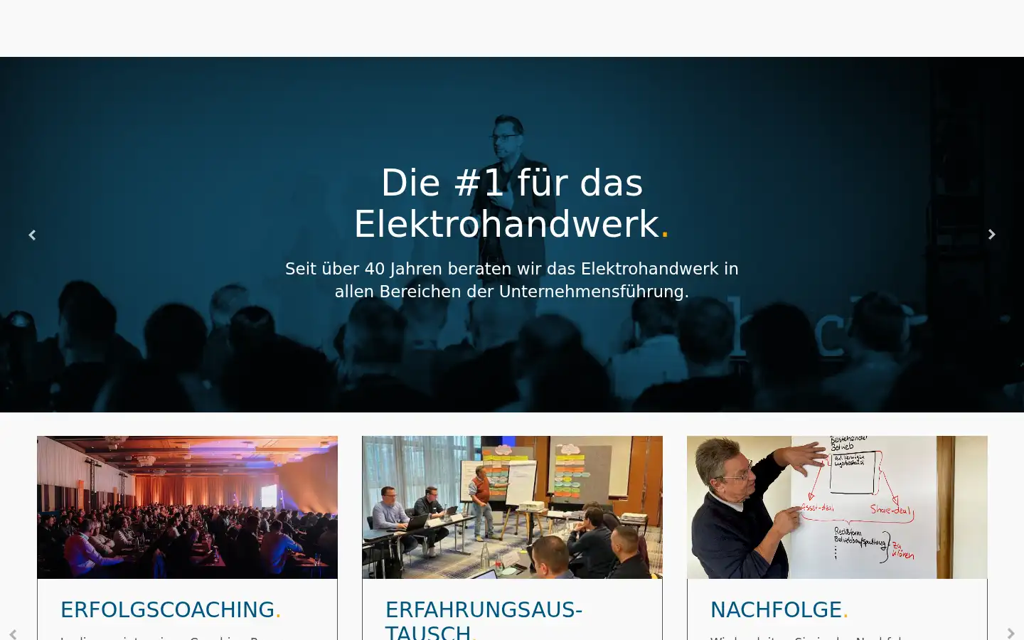 Screenshot of heckner.com