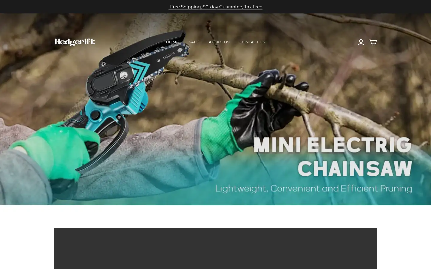 Screenshot of hedgerift.co.uk