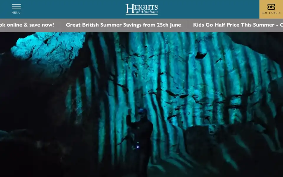 Screenshot of heightsofabraham.com